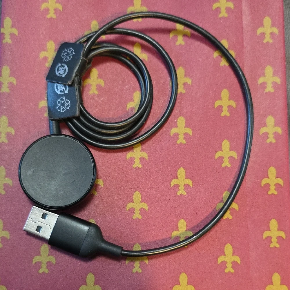 Samsung Galaxy Active 2 Black USB Charging Cable. Pre-owned